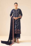 Nishat Linen 3 Piece - Embroidered Suit - 42418042 Mono Prets 2024