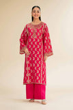Nishat Linen 2 Piece - Jacquard Embroidered Suit - 42501021 Embroidered Eid Lawn Collection 0