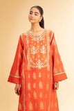 Nishat Linen 2 Piece - Jacquard Embroidered Suit - 42501022 Embroidered Eid Lawn Collection 0