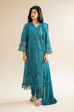 Nishat Linen 3 Piece - Jacquard Embroidered Suit - 42501044 Embroidered Eid Lawn Collection 0