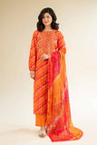 Nishat Linen 3 Piece - Printed Embroidered Suit - 42501081 Embroidered Eid Lawn Collection 0