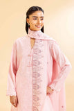 Nishat Linen 3 Piece - Dyed Embroidered Suit - 42501105 Embroidered Eid Lawn Collection 0