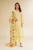 Nishat Linen 3 Piece - Jacquard Suit - 42501111 Embroidered Eid Lawn Collection 0