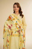 Nishat Linen 3 Piece - Jacquard Suit - 42501111 Embroidered Eid Lawn Collection 0