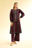 Nishat Linen 2 Piece - Dyed Embroidered Suit - 42501140 Embroidered Eid Lawn Collection 0