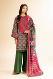 Nishat Linen 2 Piece - Printed Embroidered Suit - 42501158 Embroidered Eid Lawn Collection 0