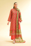 Nishat Linen 2 Piece - Printed Embroidered Suit - 42501160 Embroidered Eid Lawn Collection 0