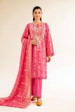Nishat Linen 3 Piece - Printed Embroidered Suit - 42501236 Embroidered Eid Lawn Collection 0