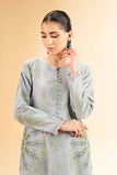 Nishat Linen 2 Piece - Jacquard Embroidered Suit - 42501287 Embroidered Eid Lawn Collection 0