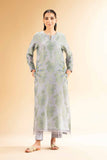 Nishat Linen 2 Piece - Jacquard Embroidered Suit - 42501287 Embroidered Eid Lawn Collection 0