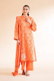 Nishat Linen 3 Piece - Digital Printed Jacquard Embroidered Suit - 42501304 Embroidered Eid Lawn Collection 0
