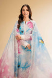 Nishat Linen 3 Piece - Digital Printed Embroidered Suit - 42501339 Embroidered Eid Lawn Collection 0