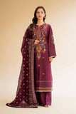 Nishat Linen 3 Piece - Embellished Suit - 42501374 Embroidered Eid Lawn Collection 2025
