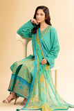 Nishat Linen 3 Piece - Embroidered Suit - 42501380 Embroidered Eid Lawn Collection 0