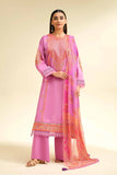 Nishat Linen 3 Piece - Embroidered Suit - 42501383 Embroidered Eid Lawn Collection 0