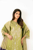 Nishat Linen 3 Piece - Embroidered Suit - 42501391 Embroidered Eid Lawn Collection 2025