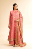 Nishat Linen 3 Piece - Printed With Gotta Laces Suit - 42501449 Digital Printed Lawn Eid Edition 2025