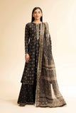 Nishat Linen 3 Piece - Printed With Gotta Laces Suit - 42501455  Digital Printed Lawn Eid Edition 2025