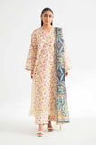 Nishat Linen 3 Piece - Digital Printed Embroidered Suit - 42501628 Embroidered Eid Lawn Collection 2025