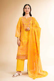 Nishat Linen 3 Piece - Flatbed Paste Embroidered Suit - 42501661 Embroidered Eid Lawn Collection 2025