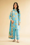 Nishat Linen 2 Piece - Digital Printed Embroidered Suit - 42501737 Embroidered Eid Lawn Collection 2025