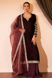 Cross Stitch Garnet Grace Luxury Pret 2025