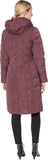 Carbon Women's Knee-Length Down Puffer Jacket, Warm & Stylish - Cole Haan