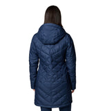 Chalk Women's Heavenly Long Hooded Jacket - Plus Size - Elegant & Comfortable - Slim Fit - Columbia