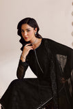 Farasha Charcoal Whisper Chiffon Threads 2026