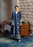 Kahf Premium KKH-02 Azure Blue Winter Karandi Collection 2025