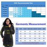 Red Women's Winter Warmth Puffer Coat - ZMC