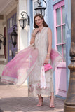 Saadia Asad D4- Beige Noor Eid Luxe Chikankari 2025