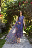Saadia Asad D8-A Purple Laser Noor Luxury Chikankari Lawn 2024