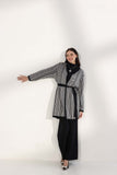 Saadia Asad D8 - Black/White Noor Western Drop 2025