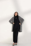 Saadia Asad D8 - Black/White Noor Western Drop 2025