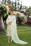 Saadia Asad D11-B Mint Schifli Noor Luxury Chikankari Lawn 2024