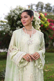 Saadia Asad D11-B Mint Schifli Noor Luxury Chikankari Lawn 2024