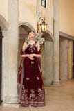 Saadia Asad Naqsh Noor Handcrafted Velvet 2025
