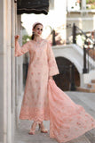 Saadia Asad D8 - B - Peach Blush Noor Eid Luxe Printskhaas 2026
