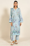 Alkaram BD102-26-2-Light Blue Spring Summer Printed Lawn Collection 2026