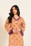 Alkaram BR121-26-3-Orange Spring Summer Printed Lawn Collection 2026