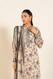 Alkaram BR156-2P26-3-Cream Spring Summer Printed Lawn Collection 2026