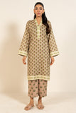 Alkaram BR166-2P26-3-Beige Spring Summer Printed Lawn Collection 2026