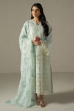 Cross Stitch Blue Aura Chikankari 2025