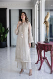 Dhanak SS24DA-2432 Off White 2pcs  Embroidered Kurta With Trouser Mommy & Me Vol II 2024