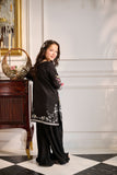 Dhanak SS24DK-0161 Black 2Pcs-Kids Mommy And Me 2024
