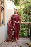 Dhanak SS24DA-2301 Maroon -Pret Spring Summer Vol 1 2024