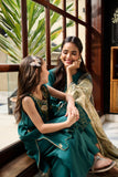 Dhanak SS24DA-2384 Dark Green -Pret Mommy And Me 2024