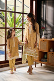 Dhanak SS24DA-2386 Mustard -Pret Mommy And Me 2024