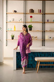 Dhanak SS24DA-1879 Purple Amelie Festive Silk 2024